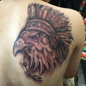 фото тату Орел от 10.03.2018 №107 - tattoo eagle - tattoo-photo.ru