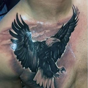 фото тату Орел от 10.03.2018 №111 - tattoo eagle - tattoo-photo.ru