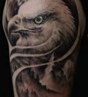 фото тату Орел от 10.03.2018 №116 — tattoo eagle — tattoo-photo.ru