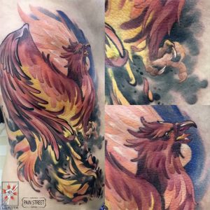 фото тату Орел от 10.03.2018 №122 - tattoo eagle - tattoo-photo.ru