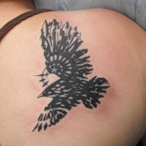 фото тату Орел от 10.03.2018 №124 - tattoo eagle - tattoo-photo.ru