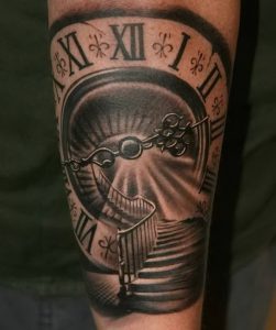 фото тату Римские цифры от 27.02.2018 №157 - tattoos Roman numerals - tattoo-photo.ru