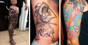 фото тату Самурай от 20.02.2018 №011 - tattoo samurai - tattoo-photo.ru