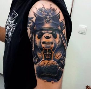 фото тату Самурай от 20.02.2018 №027 - tattoo samurai - tattoo-photo.ru