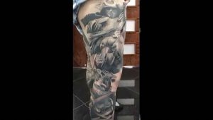 фото тату Самурай от 20.02.2018 №069 - tattoo samurai - tattoo-photo.ru