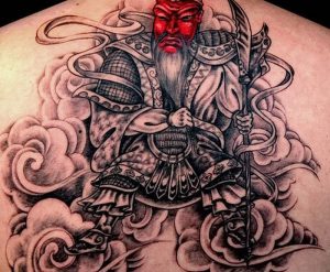 фото тату Самурай от 20.02.2018 №088 - tattoo samurai - tattoo-photo.ru