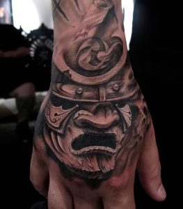 фото тату Самурай от 20.02.2018 №095 - tattoo samurai - tattoo-photo.ru