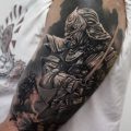 фото тату Самурай от 20.02.2018 №110 - tattoo samurai - tattoo-photo.ru