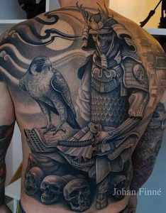 фото тату Самурай от 20.02.2018 №126 - tattoo samurai - tattoo-photo.ru