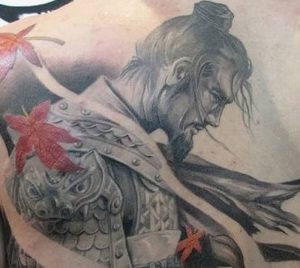 фото тату Самурай от 20.02.2018 №132 - tattoo samurai - tattoo-photo.ru