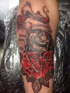 фото тату Самурай от 20.02.2018 №133 - tattoo samurai - tattoo-photo.ru