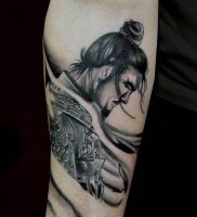 фото тату Самурай от 20.02.2018 №137 — tattoo samurai — tattoo-photo.ru