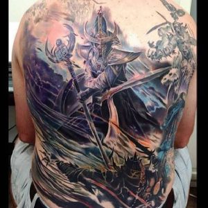фото тату Самурай от 20.02.2018 №138 - tattoo samurai - tattoo-photo.ru