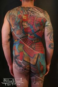 фото тату Самурай от 20.02.2018 №139 - tattoo samurai - tattoo-photo.ru