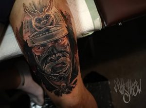 фото тату Самурай от 20.02.2018 №144 - tattoo samurai - tattoo-photo.ru
