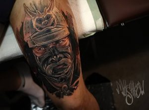 фото тату Самурай от 20.02.2018 №145 - tattoo samurai - tattoo-photo.ru