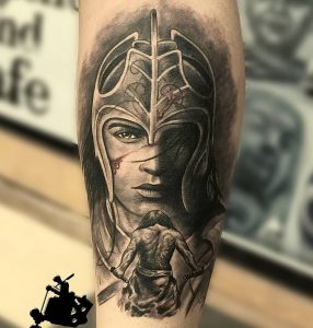 фото тату Самурай от 20.02.2018 №152 - tattoo samurai - tattoo-photo.ru
