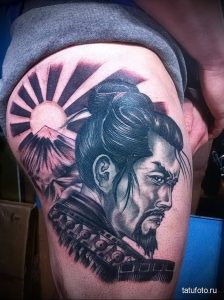 фото тату Самурай от 20.02.2018 №156 - tattoo samurai - tattoo-photo.ru