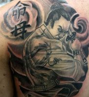 фото тату Самурай от 20.02.2018 №159 — tattoo samurai — tattoo-photo.ru