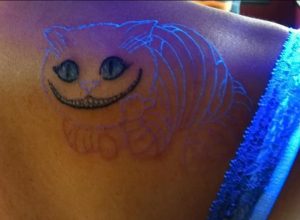 фото тату Чеширский кот от 23.01.2018 №026 - tattoo Cheshire Cat - tattoo-photo.ru