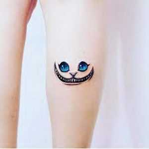 фото тату Чеширский кот от 23.01.2018 №080 - tattoo Cheshire Cat - tattoo-photo.ru