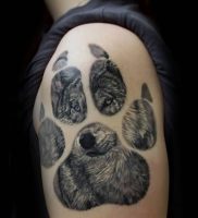 фото тату волк от 12.03.2018 №007 — tattoo wolf — tattoo-photo.ru