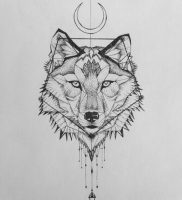 фото тату волк от 12.03.2018 №009 — tattoo wolf — tattoo-photo.ru