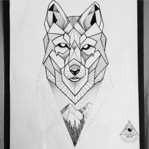 фото тату волк от 12.03.2018 №024 - tattoo wolf - tattoo-photo.ru