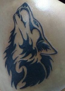 фото тату волк от 12.03.2018 №025 - tattoo wolf - tattoo-photo.ru