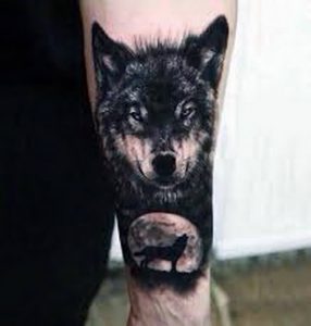 фото тату волк от 12.03.2018 №054 - tattoo wolf - tattoo-photo.ru