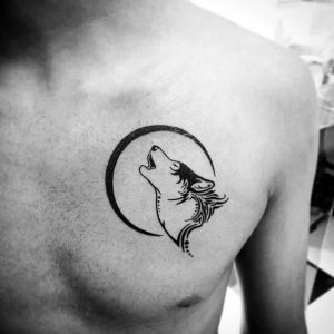 фото тату волк от 12.03.2018 №069 - tattoo wolf - tattoo-photo.ru
