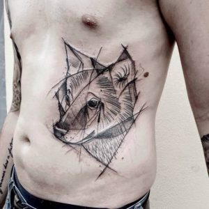 фото тату волк от 12.03.2018 №079 - tattoo wolf - tattoo-photo.ru