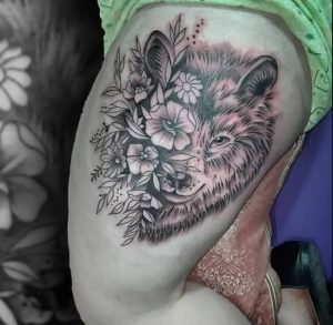 фото тату волк от 12.03.2018 №082 - tattoo wolf - tattoo-photo.ru