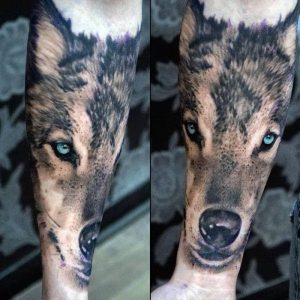 фото тату волк от 12.03.2018 №108 - tattoo wolf - tattoo-photo.ru