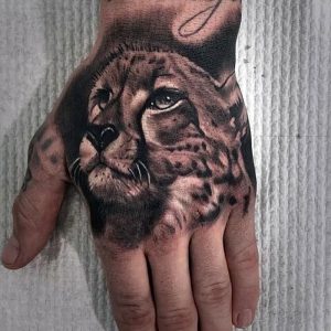 фото тату гепард от 22.01.2018 №001 - tattoo cheetah - tattoo-photo.ru