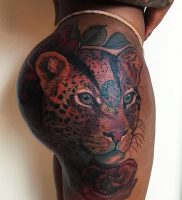 фото тату гепард от 22.01.2018 №013 — tattoo cheetah — tattoo-photo.ru