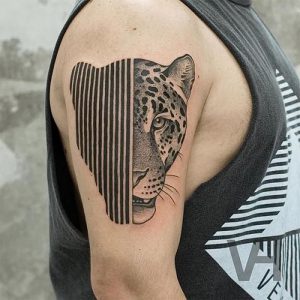 фото тату гепард от 22.01.2018 №016 - tattoo cheetah - tattoo-photo.ru