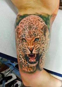 фото тату гепард от 22.01.2018 №018 - tattoo cheetah - tattoo-photo.ru