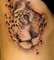 фото тату гепард от 22.01.2018 №019 — tattoo cheetah — tattoo-photo.ru