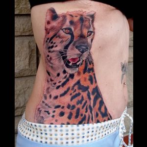 фото тату гепард от 22.01.2018 №037 - tattoo cheetah - tattoo-photo.ru