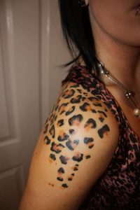 фото тату гепард от 22.01.2018 №048 - tattoo cheetah - tattoo-photo.ru