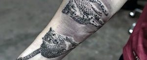 фото тату гепард от 22.01.2018 №053 - tattoo cheetah - tattoo-photo.ru