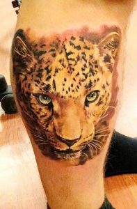 фото тату гепард от 22.01.2018 №054 - tattoo cheetah - tattoo-photo.ru