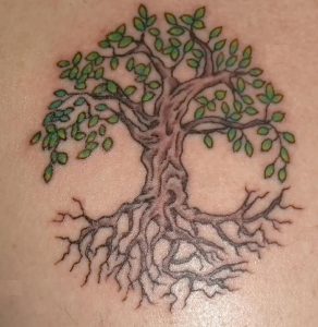 фото тату древо жизни от 09.01.2018 №005 - tattoo tree of life - tattoo-photo.ru