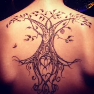 фото тату древо жизни от 09.01.2018 №011 - tattoo tree of life - tattoo-photo.ru