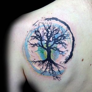 фото тату древо жизни от 09.01.2018 №022 - tattoo tree of life - tattoo-photo.ru