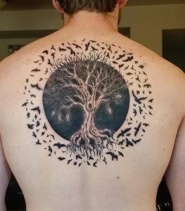 фото тату древо жизни от 09.01.2018 №043 - tattoo tree of life - tattoo-photo.ru