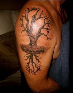 фото тату древо жизни от 09.01.2018 №045 - tattoo tree of life - tattoo-photo.ru