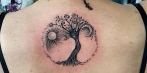 фото тату древо жизни от 09.01.2018 №050 - tattoo tree of life - tattoo-photo.ru