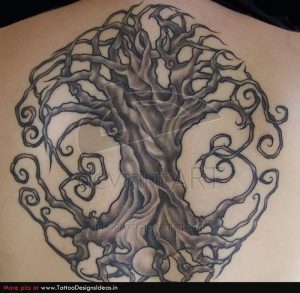 фото тату древо жизни от 09.01.2018 №053 - tattoo tree of life - tattoo-photo.ru